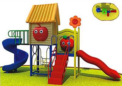寧夏小房子滑梯-3