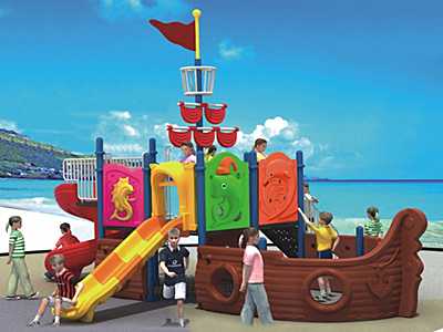 寧夏海盜船滑梯-5