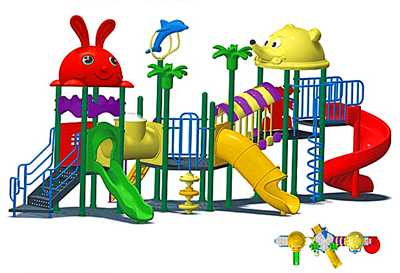 寧夏卡通滑梯-3