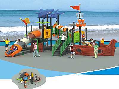 寧夏海盜船滑梯-4