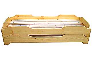 海南兒童松木床