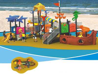 寧夏海盜船滑梯-2